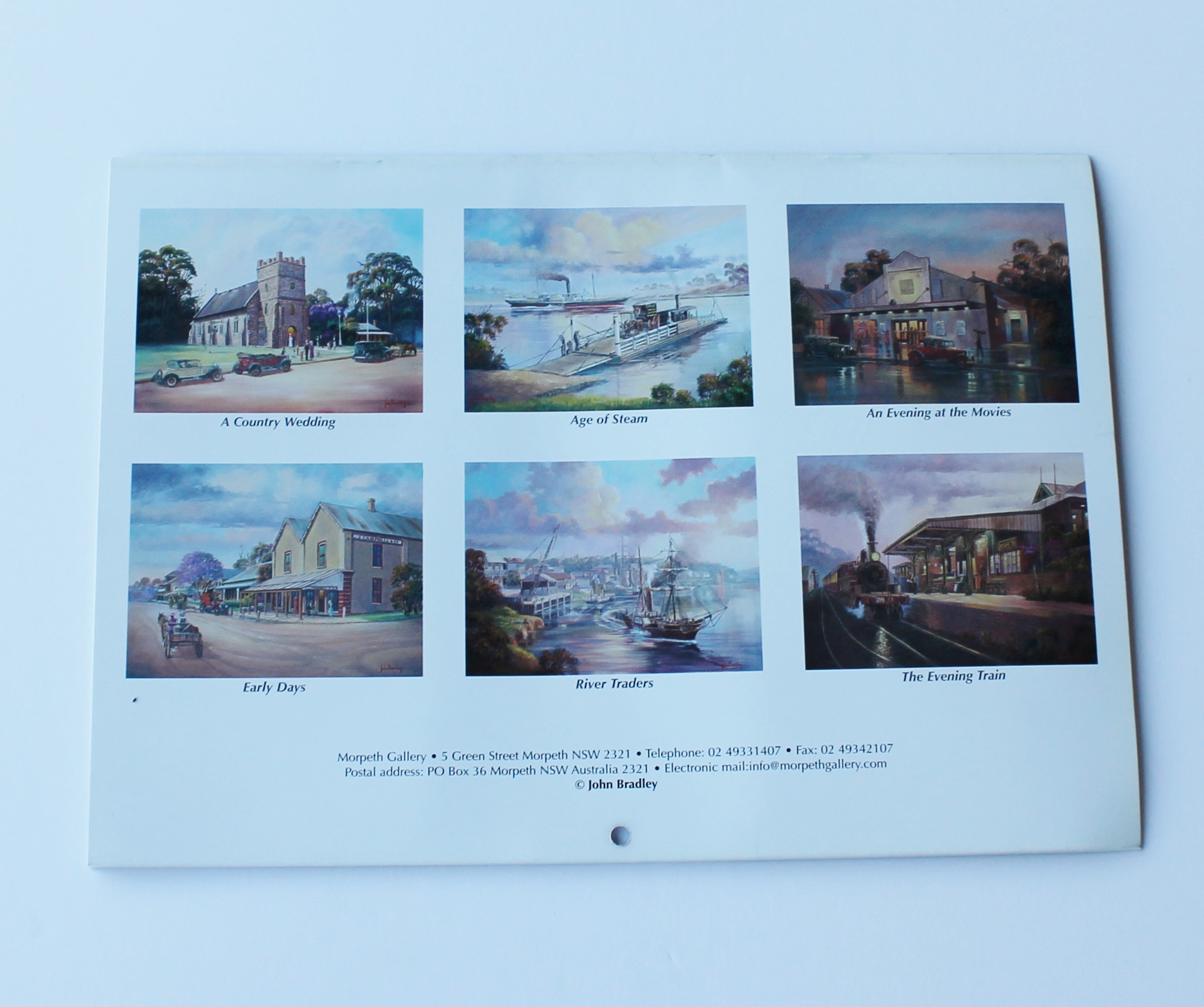 Calendar - Historic Morpeth - morpeth gift gallery hunter valley morpeth perpetual calendar historic john bradley