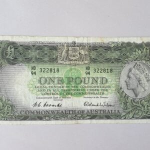 Australian One Pound Banknote 1953