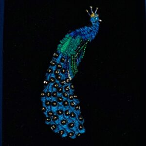 Peacock Brooch – New