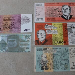 Australian Funny Money Banknote Set of Five