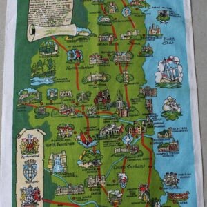 Teatowel – Ancient Kingdom of Northumbria, England