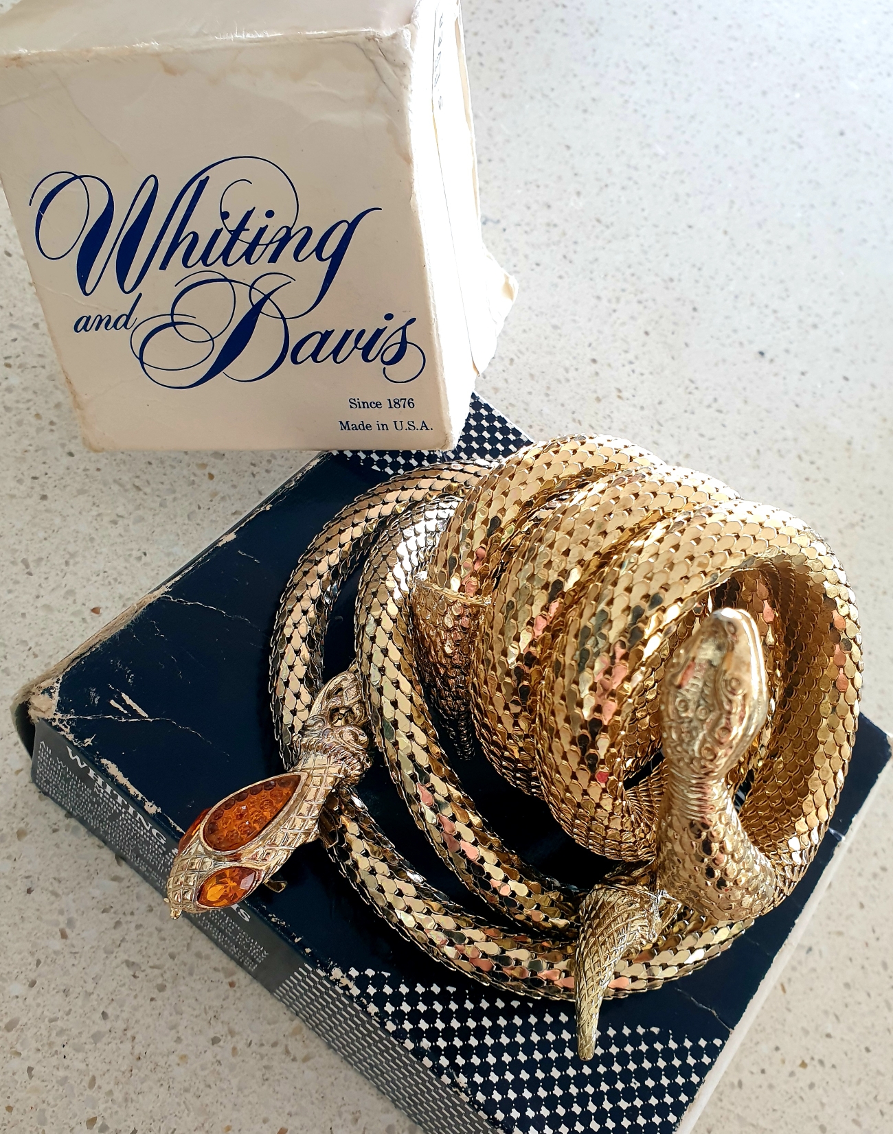 Whiting \u0026 Davis Belt \u0026 Bracelet 