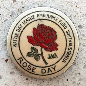 Wattle Day League Ambulance Fund Charity Badge – Reproduction