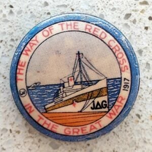 Red Cross Charity Badge (jAG) – Reproduction