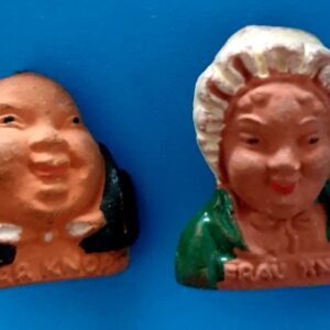 German Charity Badge Pair – Mr & Mrs Knopp
