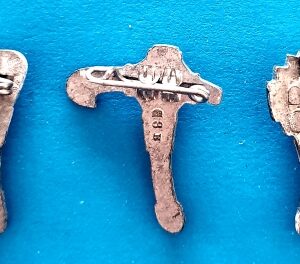 German Charity Badge Trio – Axes