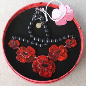 Erstwilder Necklace – Remembrance Poppy