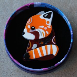 Erstwilder Brooch – The Rakish Red Panda