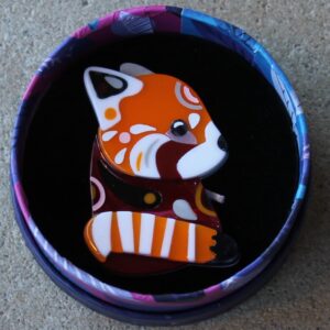 Erstwilder Mini Brooch – The Rakish Red Panda