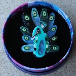 Erstwilder Brooch – The Picturesque Peacock