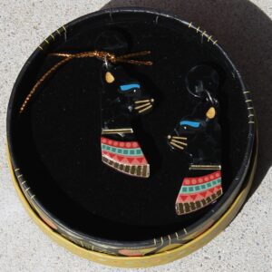 Erstwilder Earrings – Bastet the Protector