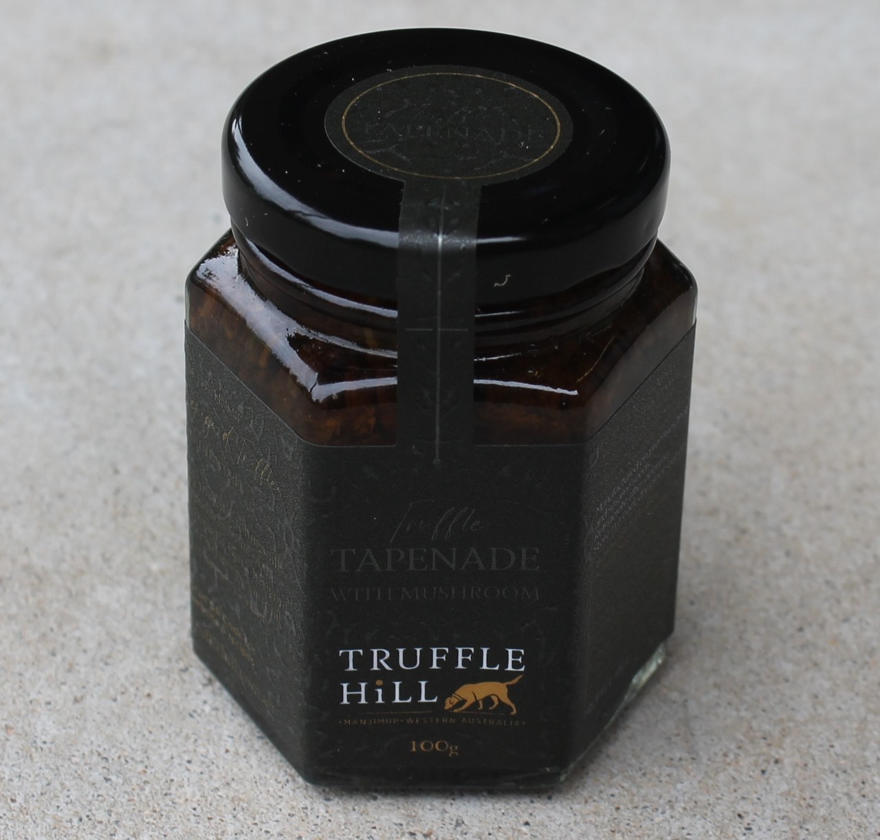 Truffle Tapenade with Mushroom - morpeth gourmet foods hunter valley australian made truffle hill sea salt oil mushroom tapenade aioli mustard hot chilli sauce risotto australian made