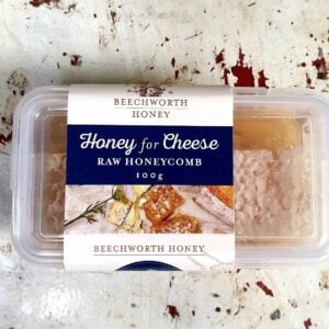 Honey Section Comb in plastic tub