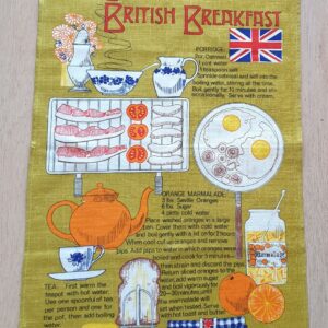 Teatowel – British Breakfast