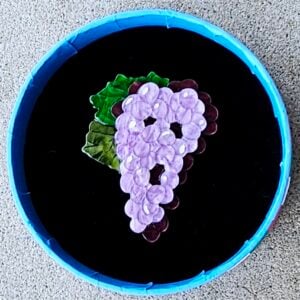 Erstwilder Brooch – Sangiovese Sun