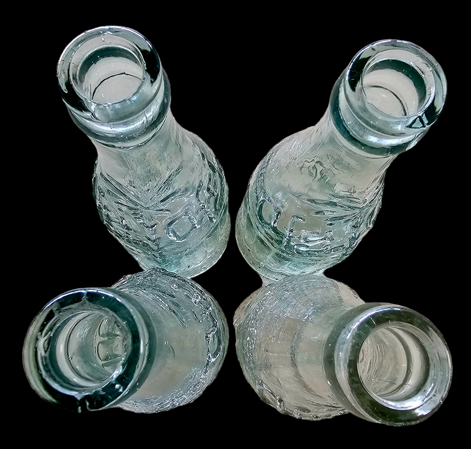 German Afri-Cola Bottle - morpeth antique centre hunter valley region afri cola coca beer mineral water soda bottle world war two era 1944 palm tree logo