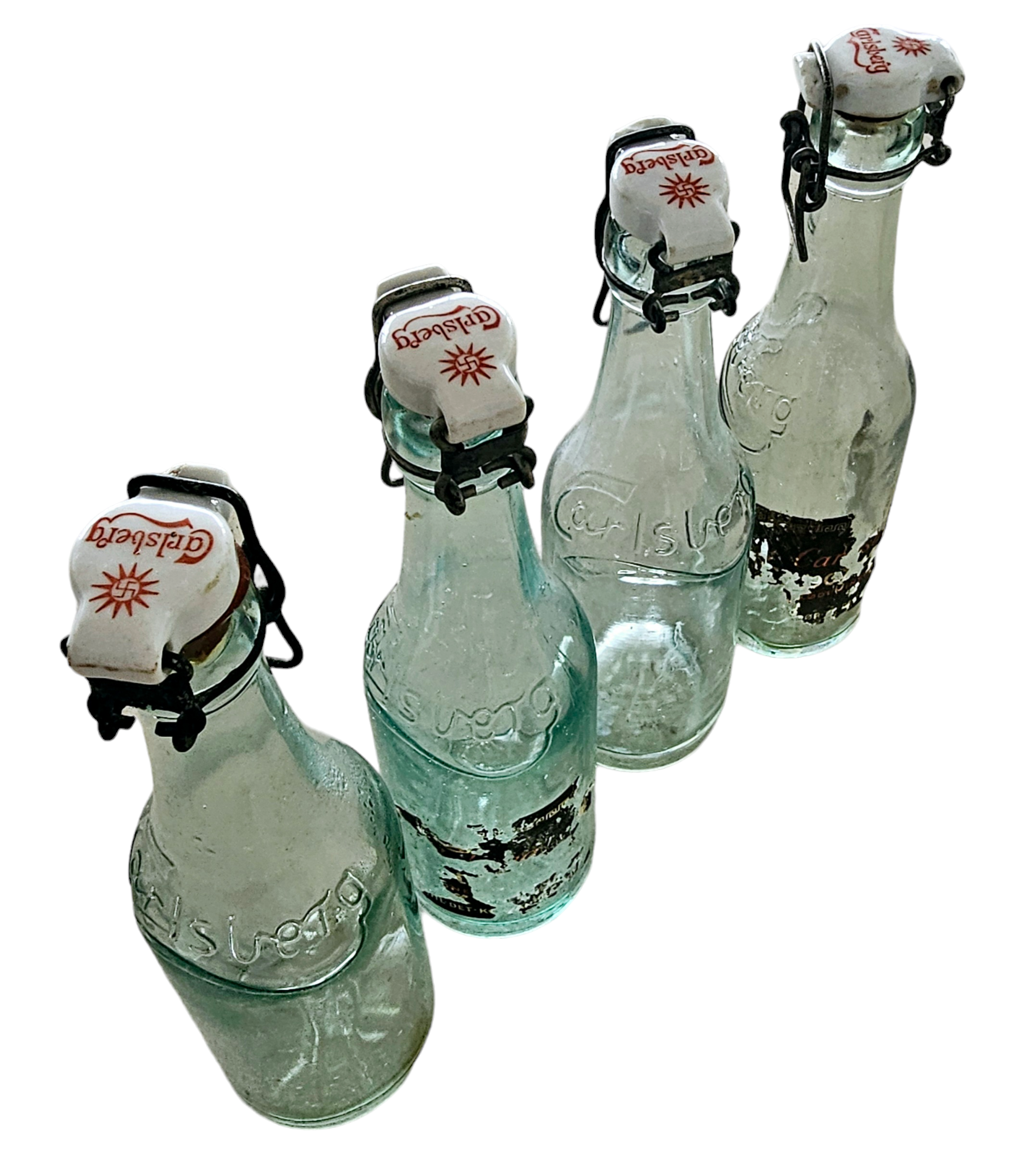 Carlsberg Mineral Water Bottles - morpeth antique centre hunter valley region carlsberg beer mineral water soda bottle 1920's arts and crafts deco