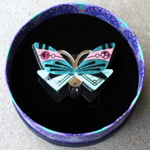 Erstwilder Claw Clip – Butterfly Sonata
