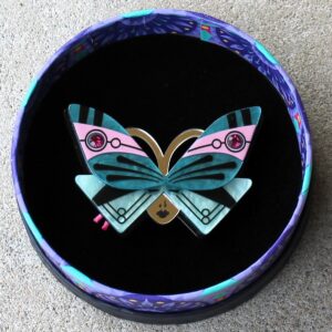 Erstwilder Brooch – Butterfly Sonata