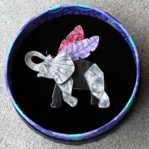 Erstwilder Brooch – Pachyderm Dream