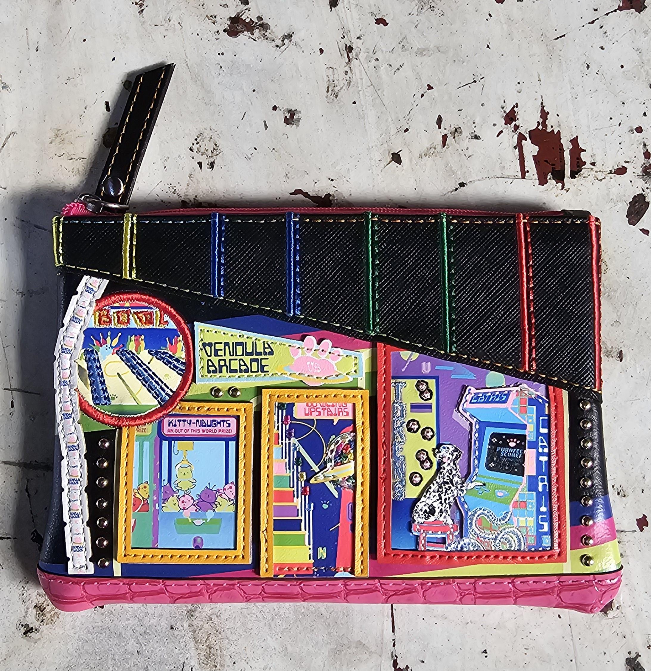 Vendula Coin Purse - Arcade - morpeth antique centre hunter valley region sloan slouch sloth bag tote weekender mini grace grab coin purse wallet taylor box phone pouch chameleon arcade timezone