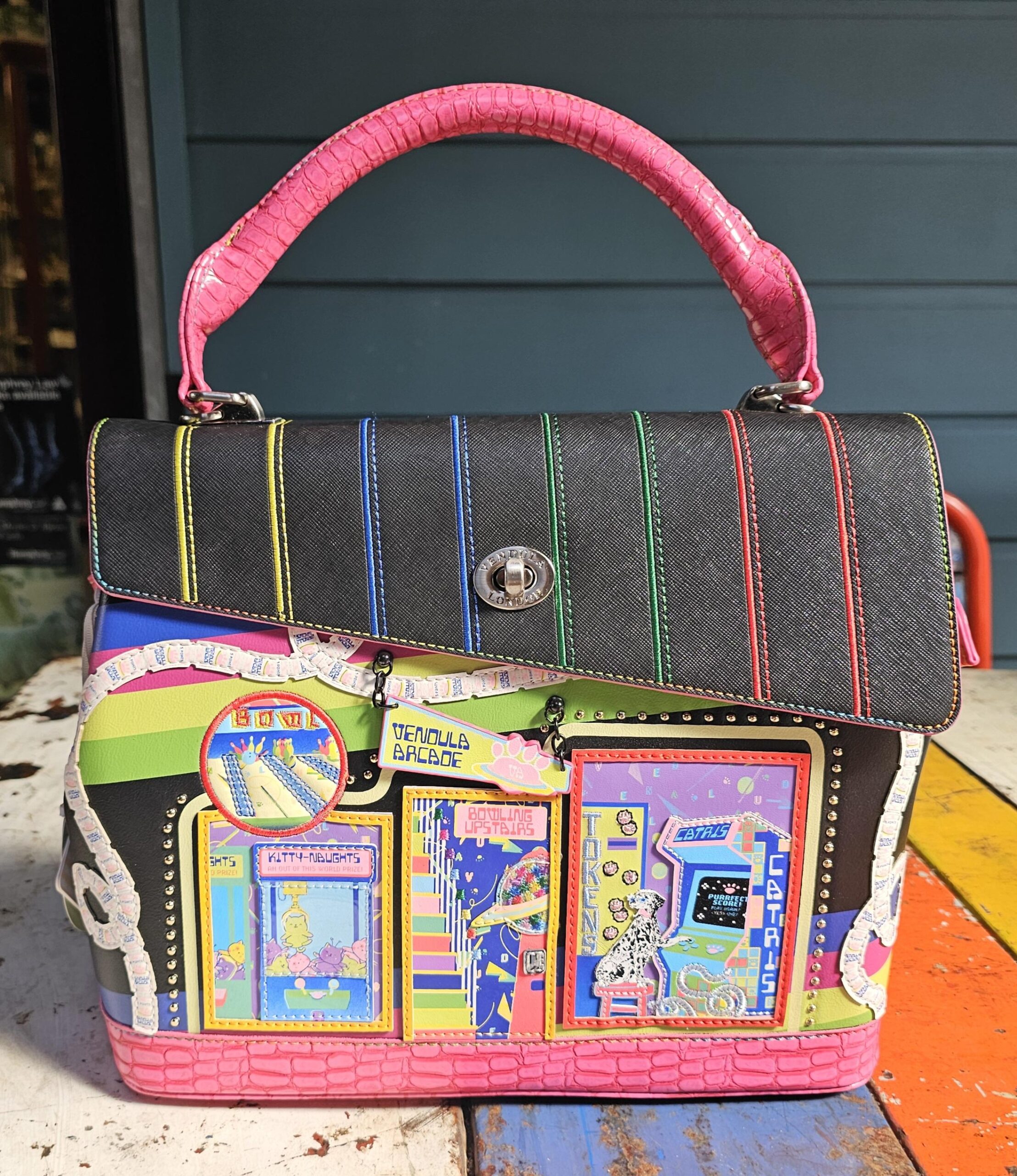 Vendula Grace Bag - Arcade - morpeth antique centre hunter valley region sloan slouch sloth bag tote weekender mini grace grab coin purse wallet taylor box phone pouch chameleon arcade timezone