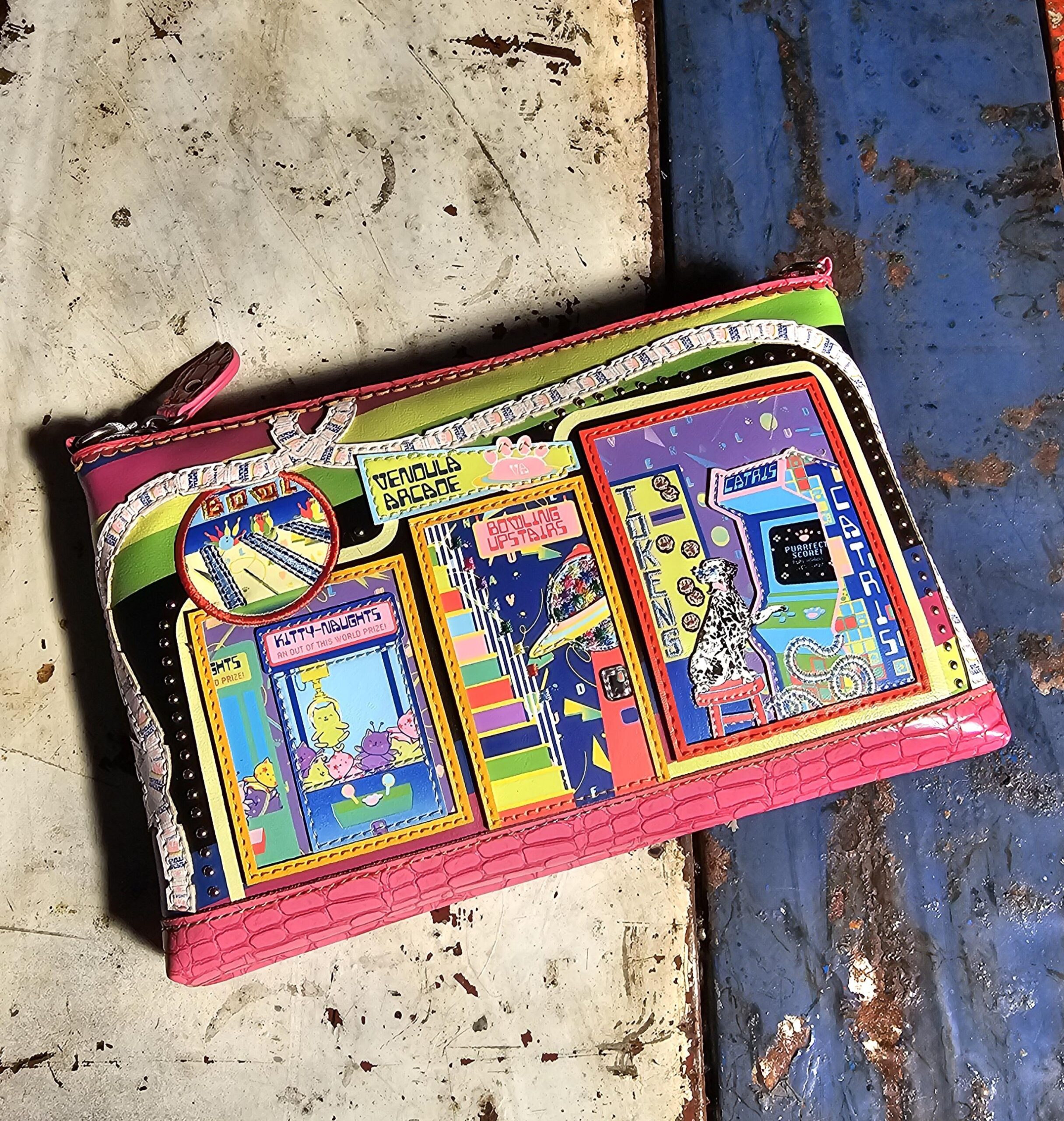 Vendula Pouch Bag - Arcade - morpeth antique centre hunter valley region sloan slouch sloth bag tote weekender mini grace grab coin purse wallet taylor box phone pouch chameleon arcade timezone