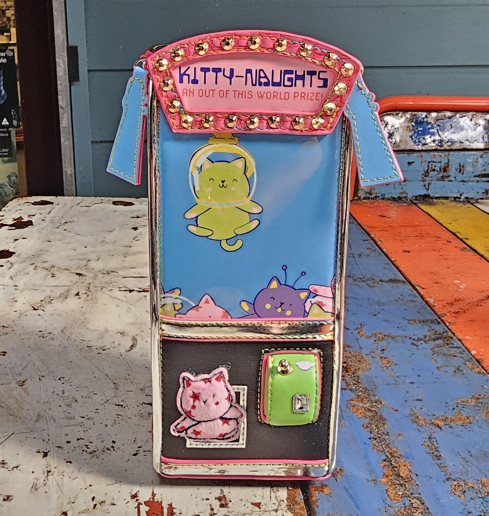 Vendula Crossbody Bag - Arcade Game Kitty Naughts - morpeth antique centre hunter valley region sloan slouch sloth bag tote weekender mini grace grab coin purse wallet taylor box phone pouch chameleon arcade game