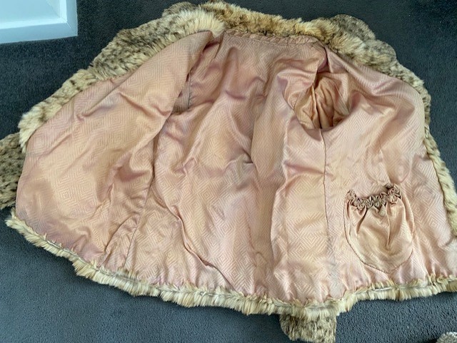 Vintage Fur Coat - Vintage fur Clothing coat morpeth hunter region antiques upcycled hunter region campbells store morpeth hunter valley coastal beach towel retro vintage dickies clothing fashion hat bright colourful reuse upcycle retro mid century trend y2k 2000s