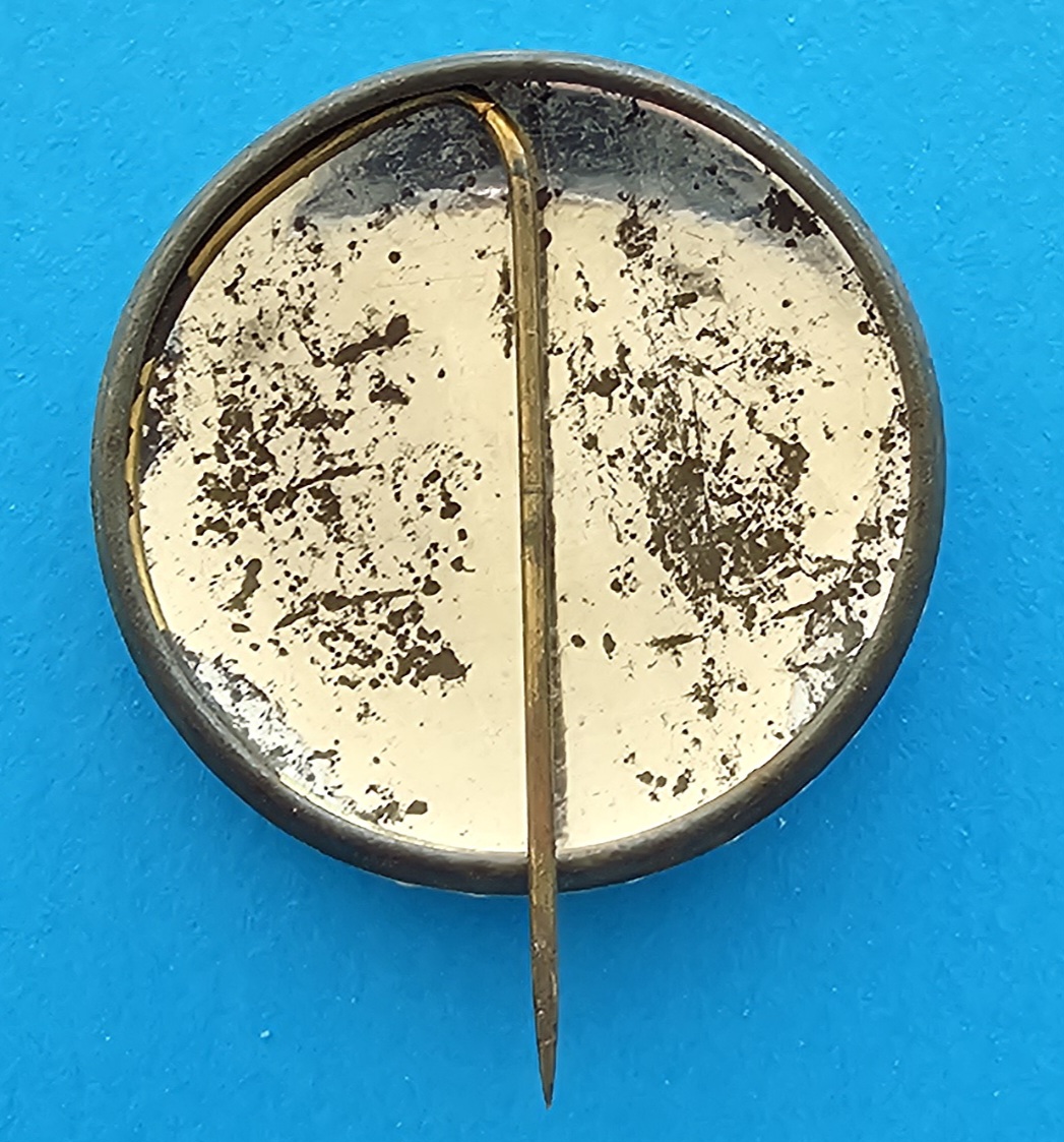 Olympic Badge - Lorraine Crapp (Swimming) - morpeth antique centre hunter valley region olympic badge 1956 melbourne australia lifeboy lux soap souvenier pin athletes athletics swimmers twenty in series lorraine crapp swimming