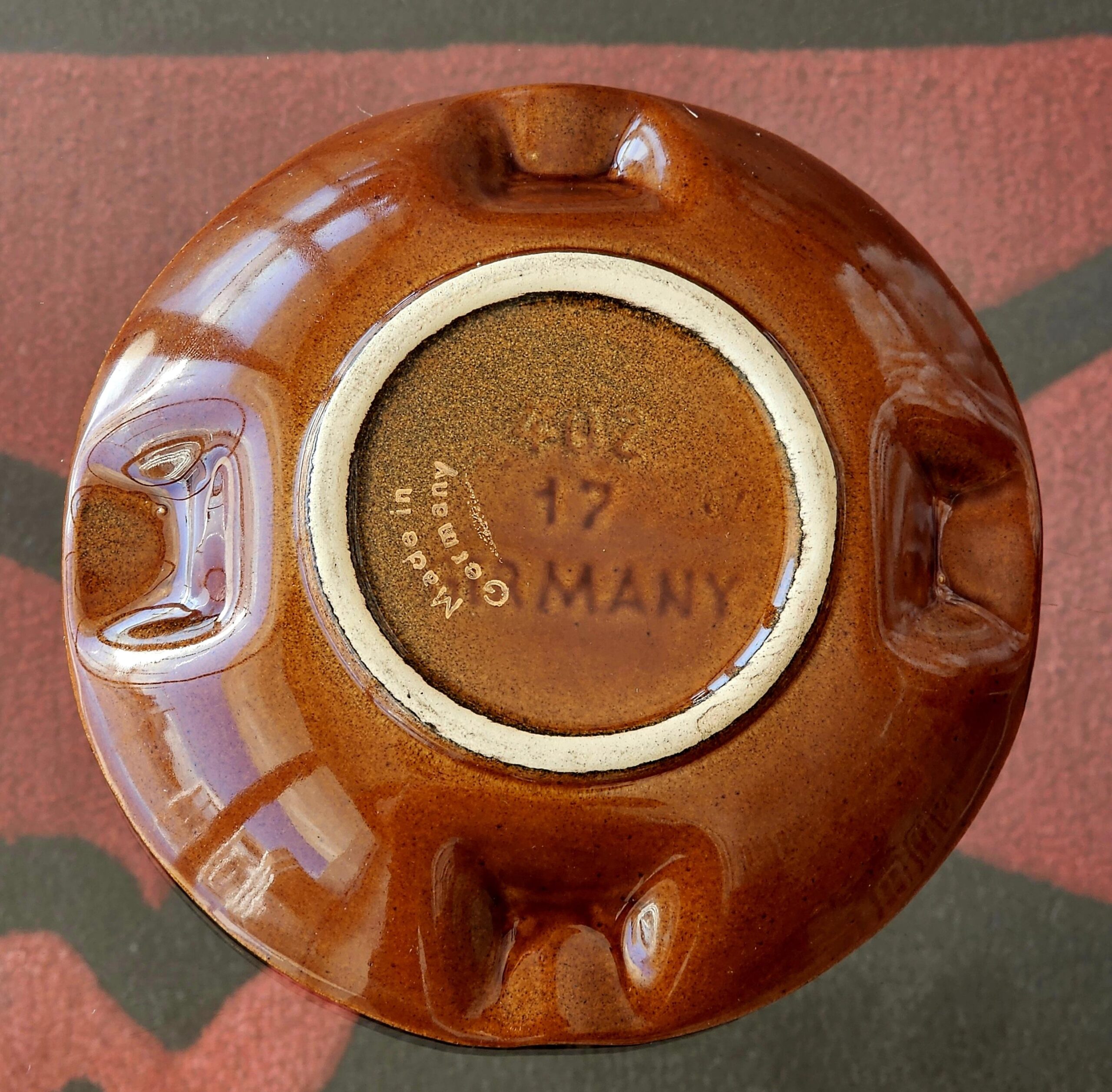 West German Pottery - morpeth antique centre hunter valley region hawaii west german pottery tray cigarette ash mid century modern fat lava bitossi retro 1960's 1970's scheurich carstens bay