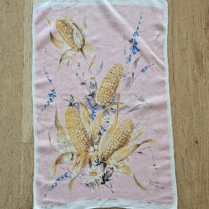 Teatowel – Flowers & Corn