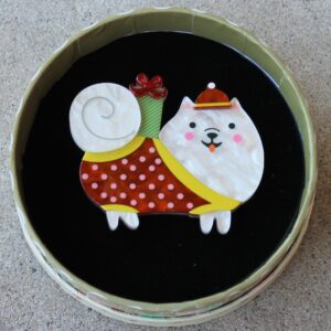 Erstwilder Brooch – Santa Paws