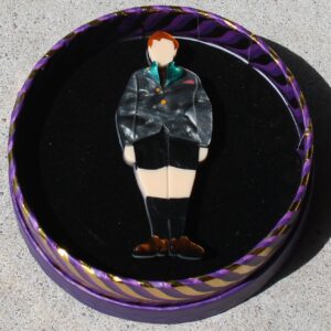 Erstwilder Brooch – Augustus Gloop