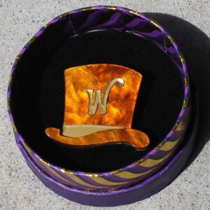 Erstwilder Mini Brooch – Mr Wonka’s Hat