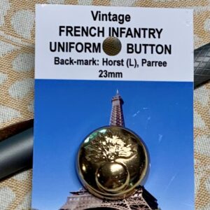French Infantry Uniform Button (code 746)
