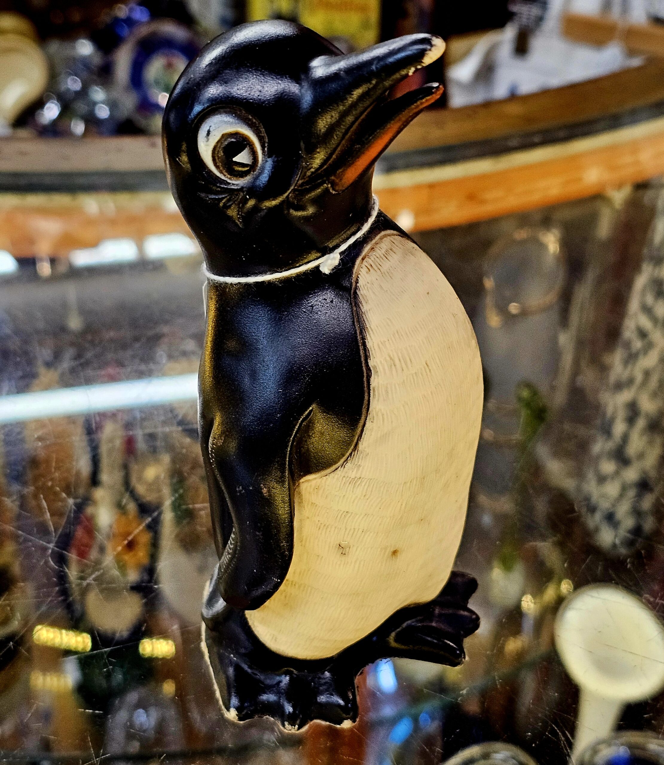 Squeaky Toy Penguin - morpeth antique centre hunter valley region vintage rubber toy squeaky penguin happy feet emperor fairy