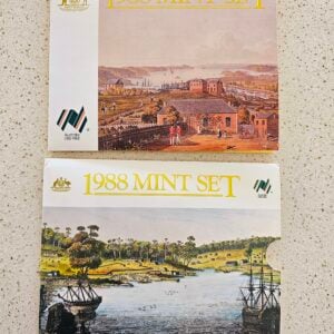 Australian Mint Uncirculated Coin Set – 1988