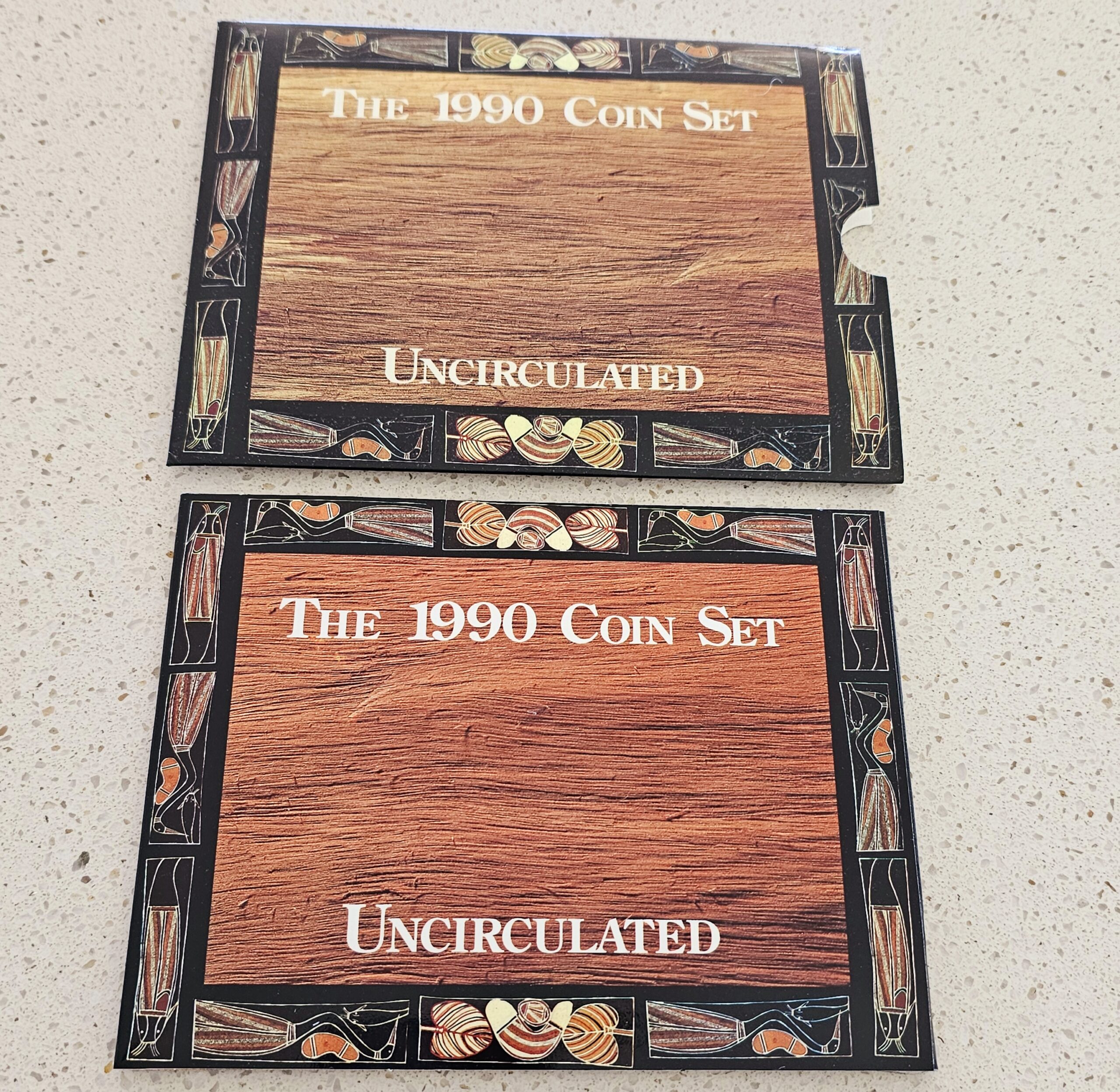 Australian Mint Uncirculated Coin Set - 1990 - morpeth antique centre hunter valley region australian mint set uncirculated coins birth year 1990 aboriginal indigenous
