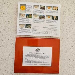 Australian Mint Uncirculated Coin Set – 1986