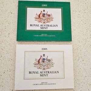Australian Uncirculated Coin Set – 1985
