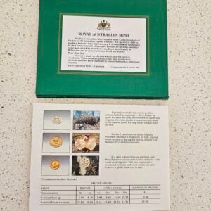 Australian Uncirculated Coin Set – 1985