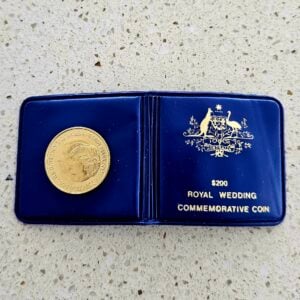 Australian Two Hundred Dollar Coin – Royal Wedding 1981