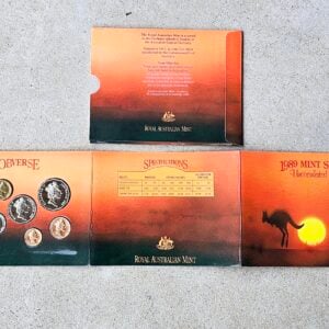 Australian Uncirculated Coin Set – 1989