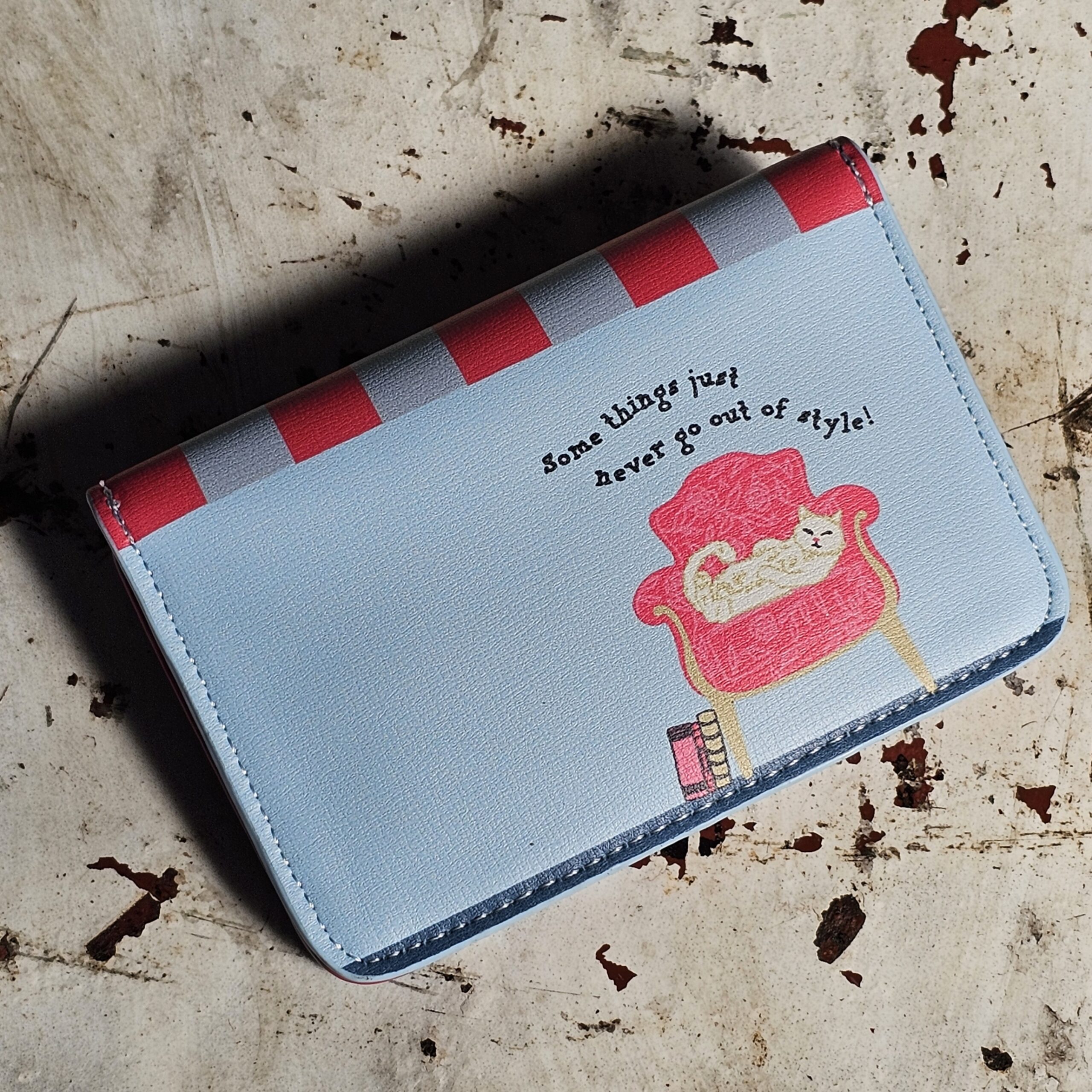 Vendula Card Wallet - Vintage Rose - morpeth gift gallery hunter valley region vendula london vegan handbag shop store front vintage rose thift bella everly hollis grace grab square wallet key coin purse zip mini callaway pouch phone flip universal clipper shopper