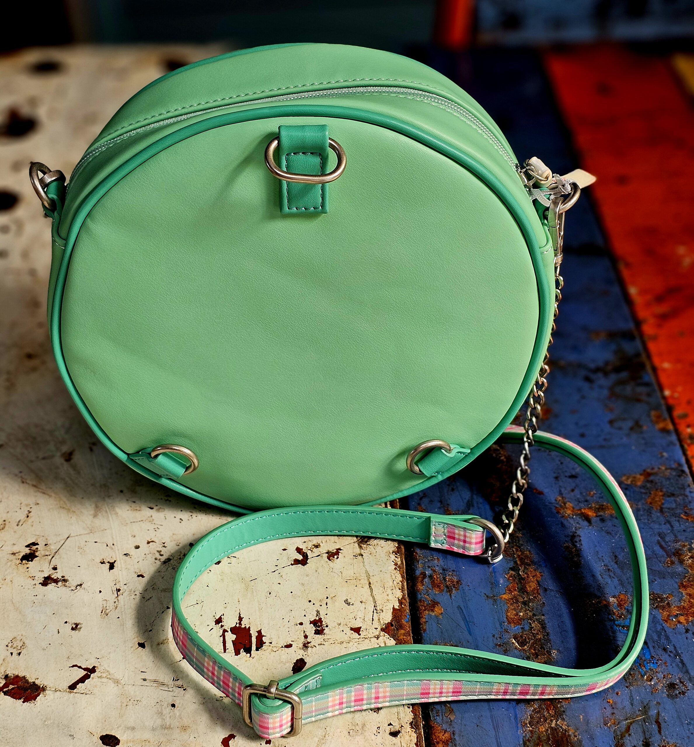 Vendula Backpack Crossbody Bag - Laundromat - morpeth gift gallery hunter valley region vendula london vegan handbag shop store front laundromat bella everly hollis grace grab square wallet key coin purse zip mini callaway pouch phone flip universal clipper shopper backpack