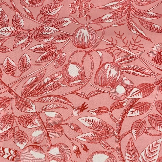 Andover Fabric, 1 metre, leaves & fruit (code 1093) - Morpeth Antique Centre quilt craft fabric new Andover