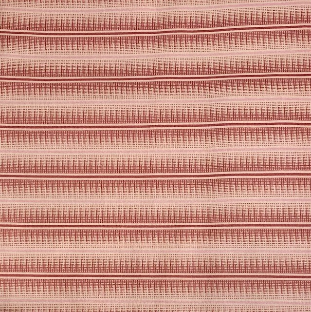 Devonstone Fabric, wine colour striped, one metre (code1096) NEW - Morpeth Antique Centre quilt craft fabric new Devonstone