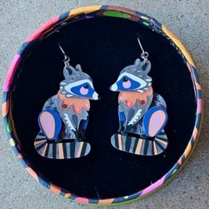 Erswilder Earrings – The Resourceful Raccoon