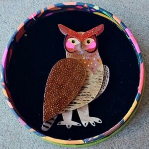 Erstwilder Brooch – The Grand Great Horned Owl